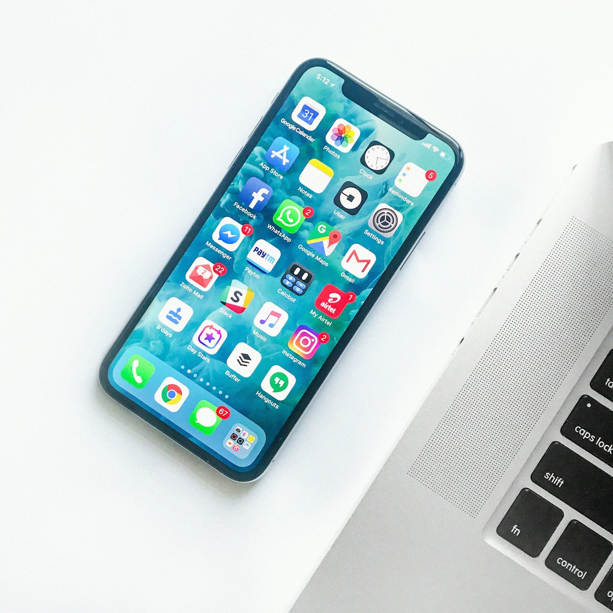 5G mobile phone on Optus network
